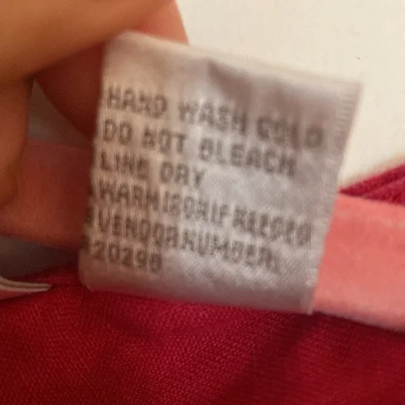 Spiegel 100% Linen (Flax) Cranberry Red long zippered tailored dress flaws pic 3 - Picture 6 of 15